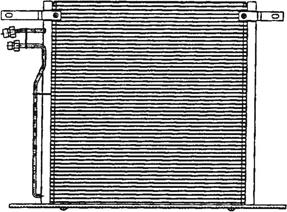 Wilmink Group WG2041591 - Condenser, air conditioning autospares.lv