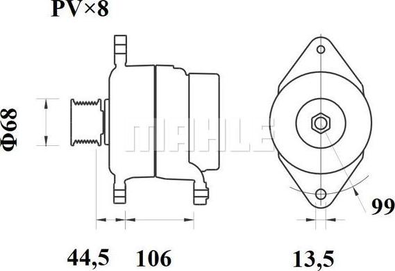 Wilmink Group WG2043999 - Alternator autospares.lv