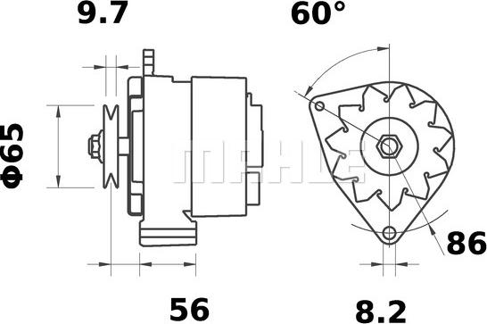 Wilmink Group WG2043912 - Alternator autospares.lv