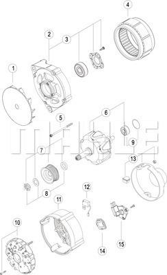 Wilmink Group WG2043980 - Alternator autospares.lv