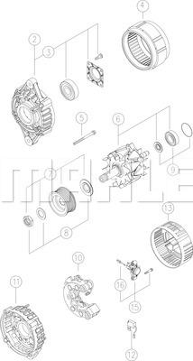 Wilmink Group WG2043970 - Alternator autospares.lv