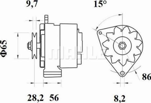 Wilmink Group WG2043491 - Alternator autospares.lv