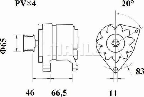 Wilmink Group WG2043465 - Alternator autospares.lv