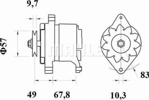 Wilmink Group WG2043461 - Alternator autospares.lv