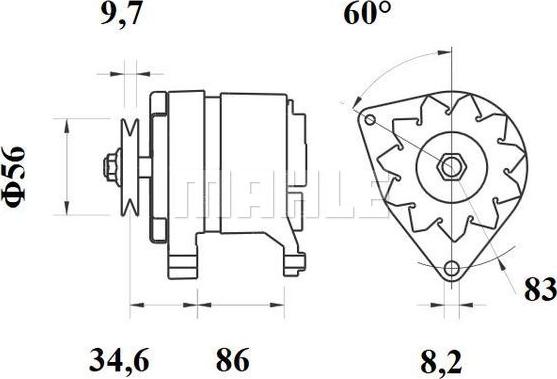 Wilmink Group WG2043468 - Alternator autospares.lv