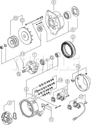 Wilmink Group WG2043418 - Alternator autospares.lv