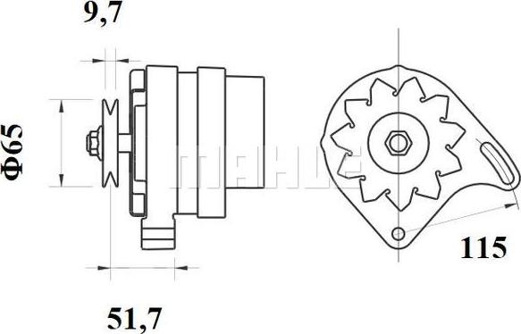 Wilmink Group WG2043483 - Alternator autospares.lv