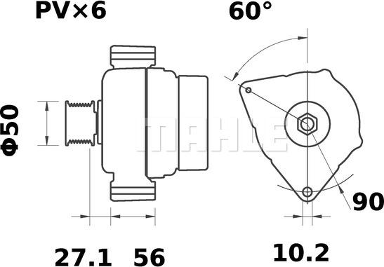 Wilmink Group WG2043471 - Alternator autospares.lv