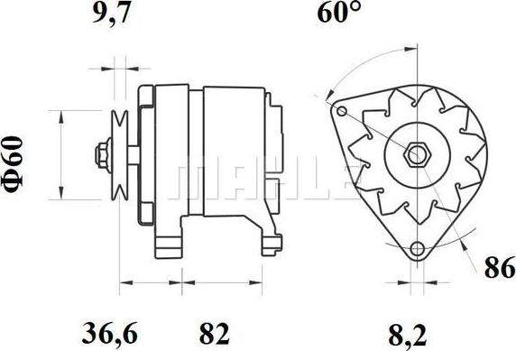 Wilmink Group WG2043514 - Alternator autospares.lv