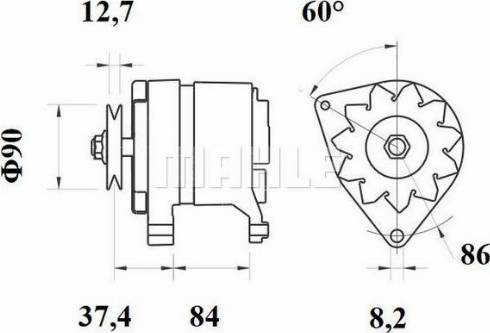 Wilmink Group WG2043511 - Alternator autospares.lv