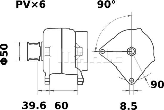 Wilmink Group WG2043534 - Alternator autospares.lv