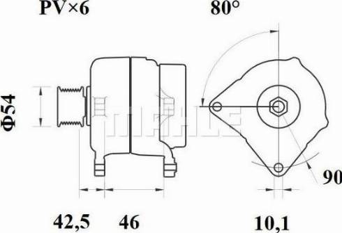 Wilmink Group WG2043570 - Alternator autospares.lv