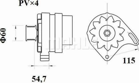 Wilmink Group WG2043641 - Alternator autospares.lv