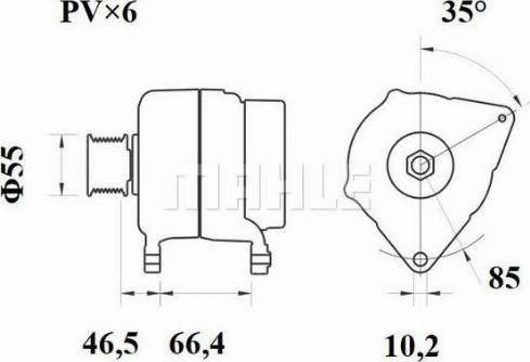 Wilmink Group WG2043605 - Alternator autospares.lv