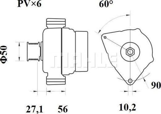 Wilmink Group WG2043680 - Alternator autospares.lv