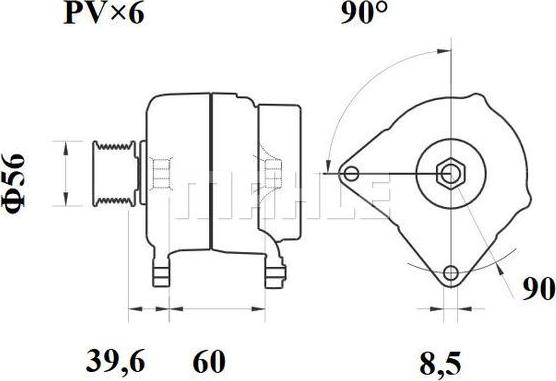 Wilmink Group WG2043850 - Alternator autospares.lv