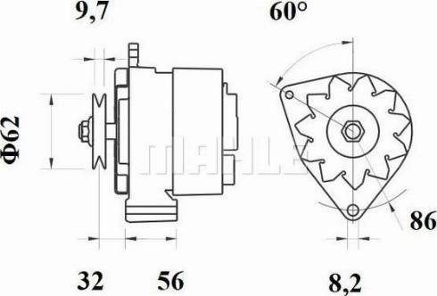 Wilmink Group WG2043817 - Alternator autospares.lv