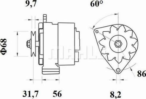 Wilmink Group WG2043827 - Alternator autospares.lv