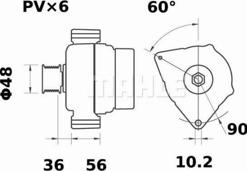 Wilmink Group WG2043872 - Alternator autospares.lv