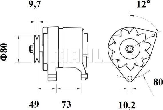 Wilmink Group WG2043393 - Alternator autospares.lv