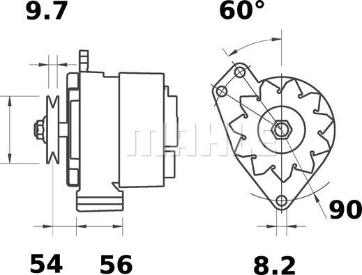 Wilmink Group WG2043744 - Alternator autospares.lv