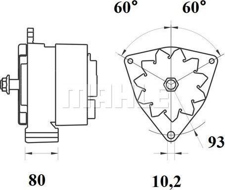 Wilmink Group WG2043748 - Alternator autospares.lv