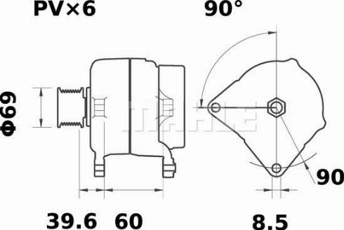 Wilmink Group WG2043757 - Alternator autospares.lv