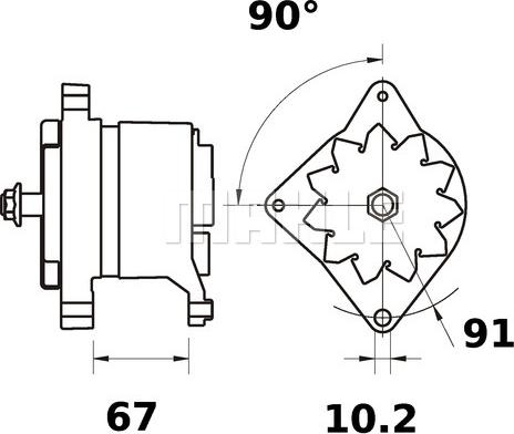 Wilmink Group WG2043785 - Alternator autospares.lv