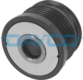 Wilmink Group WG2004076 - Pulley, alternator, freewheel clutch autospares.lv