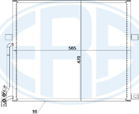 Wilmink Group WG2016836 - Condenser, air conditioning autospares.lv