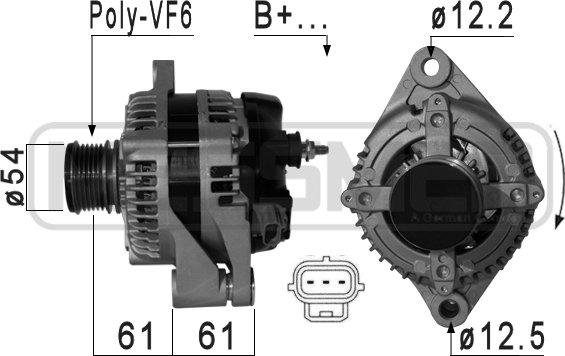 Wilmink Group WG2010946 - Alternator autospares.lv