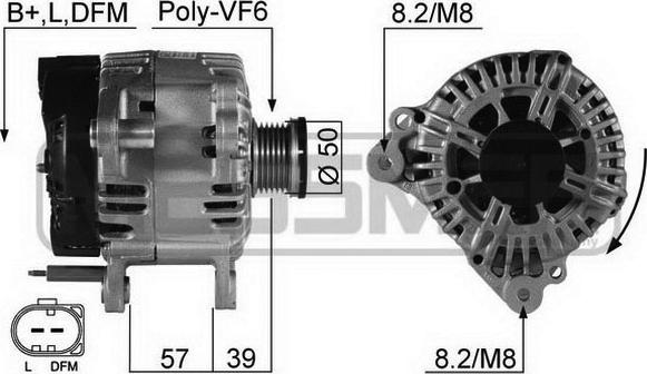 Wilmink Group WG2011979 - Alternator autospares.lv