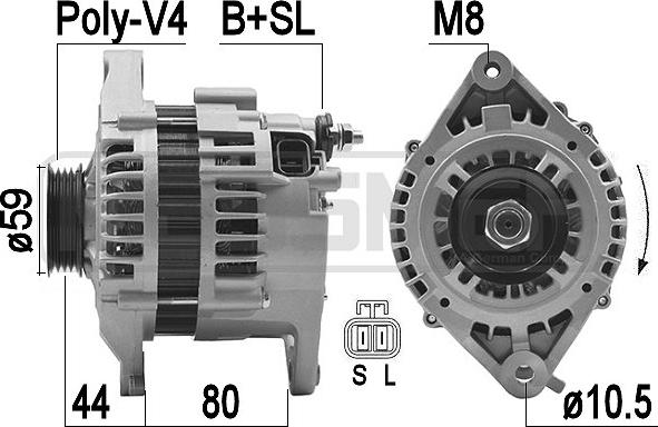 Wilmink Group WG2011416 - Alternator autospares.lv