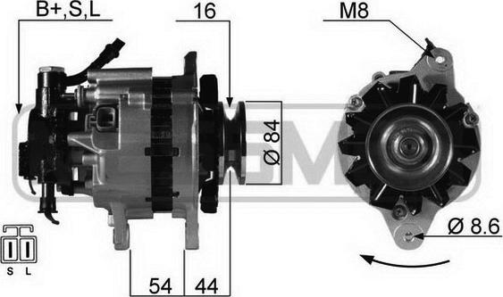 Wilmink Group WG2011575 - Alternator autospares.lv