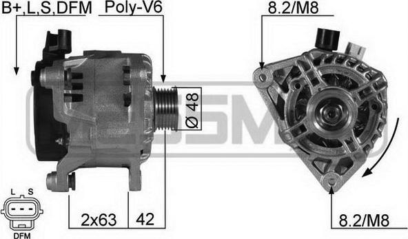 Wilmink Group WG2011658 - Alternator autospares.lv