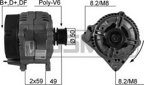 Wilmink Group WG2011660 - Alternator autospares.lv