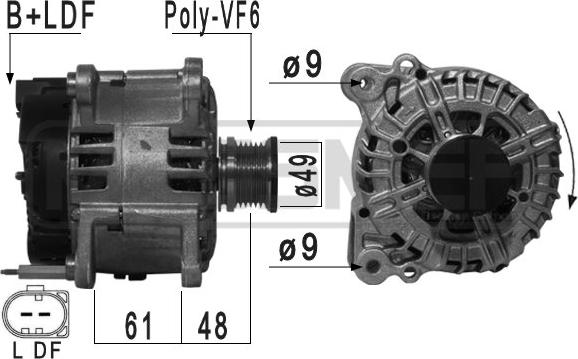 Wilmink Group WG2011059 - Alternator autospares.lv