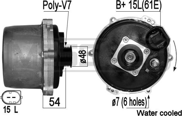 Wilmink Group WG2011016 - Alternator autospares.lv