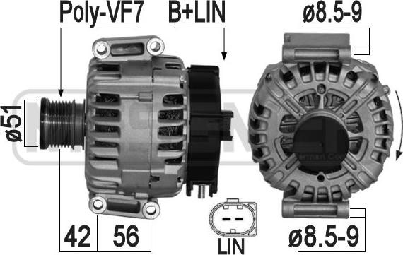 Wilmink Group WG2011196 - Alternator autospares.lv