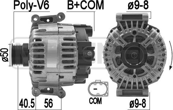 Wilmink Group WG2011191 - Alternator autospares.lv