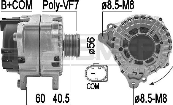 Wilmink Group WG2011156 - Alternator autospares.lv