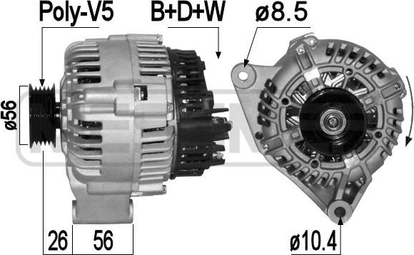 Wilmink Group WG2011108 - Alternator autospares.lv