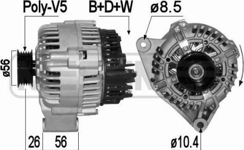 Wilmink Group WG2011107 - Alternator autospares.lv