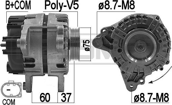 Wilmink Group WG2011121 - Alternator autospares.lv