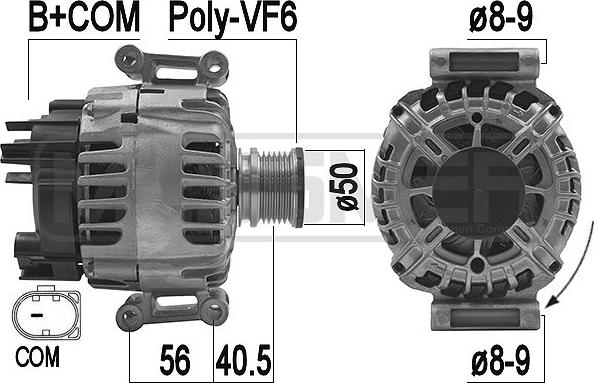 Wilmink Group WG2011176 - Alternator autospares.lv