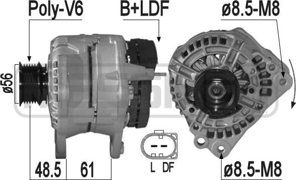 Wilmink Group WG2011170 - Alternator autospares.lv