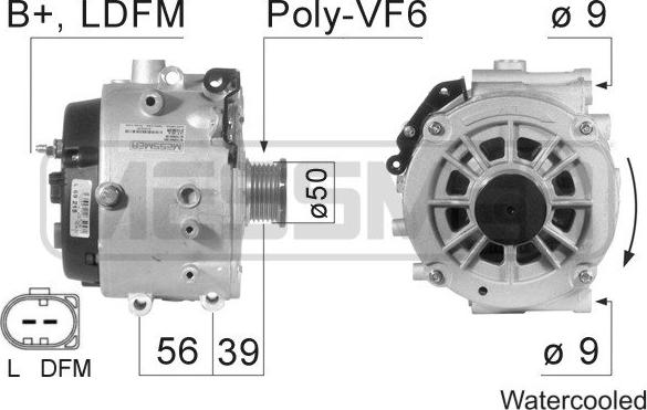 Wilmink Group WG2011846 - Alternator autospares.lv