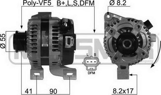 Wilmink Group WG2011869 - Alternator autospares.lv