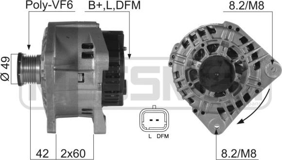 Wilmink Group WG2011806 - Alternator autospares.lv