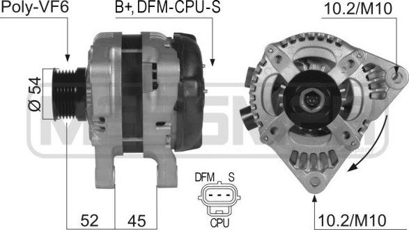 Wilmink Group WG2011812 - Alternator autospares.lv